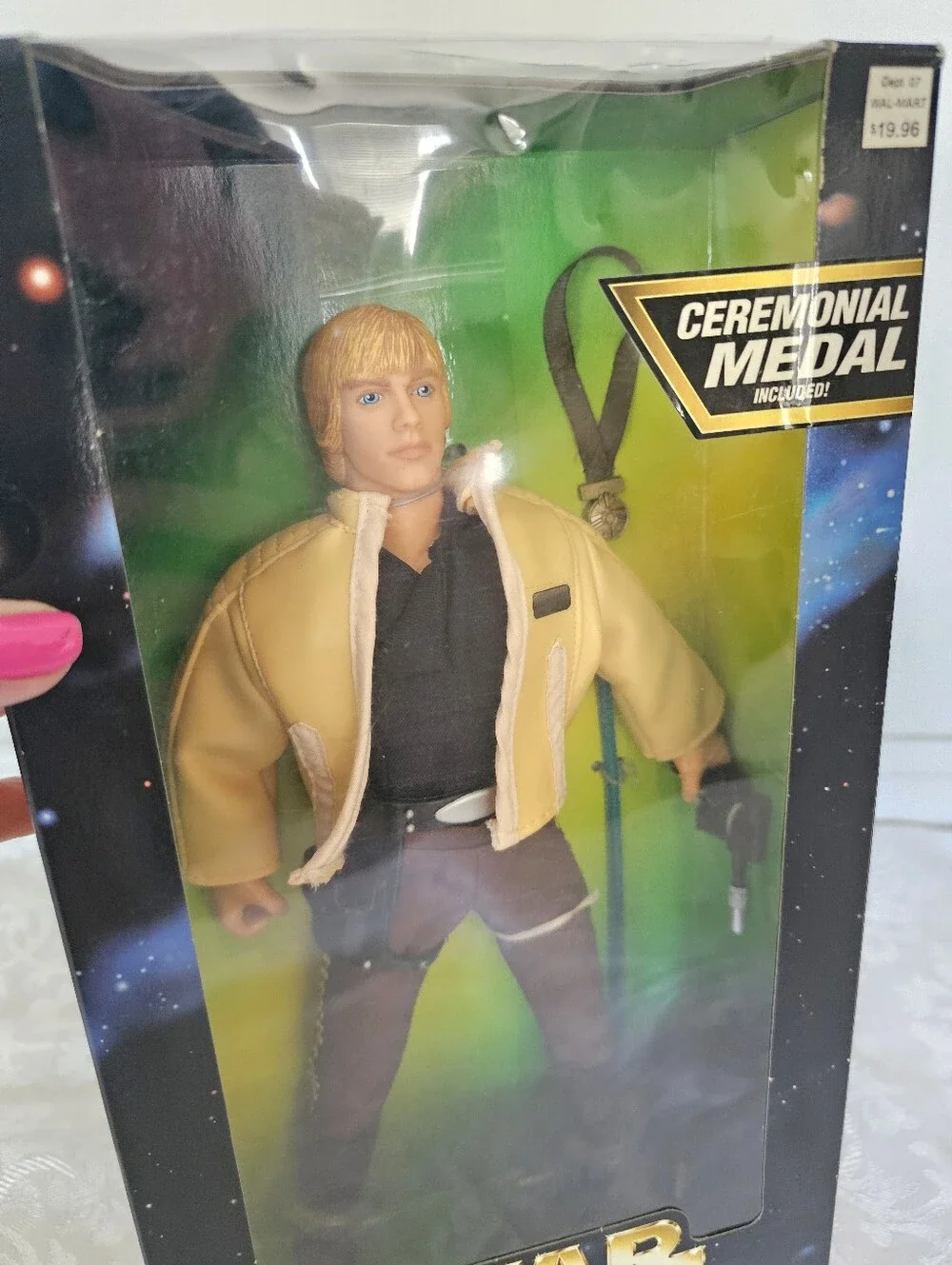 1997 Star Wars Luke Skywalker Collectible Action Figure -Unopened Box!